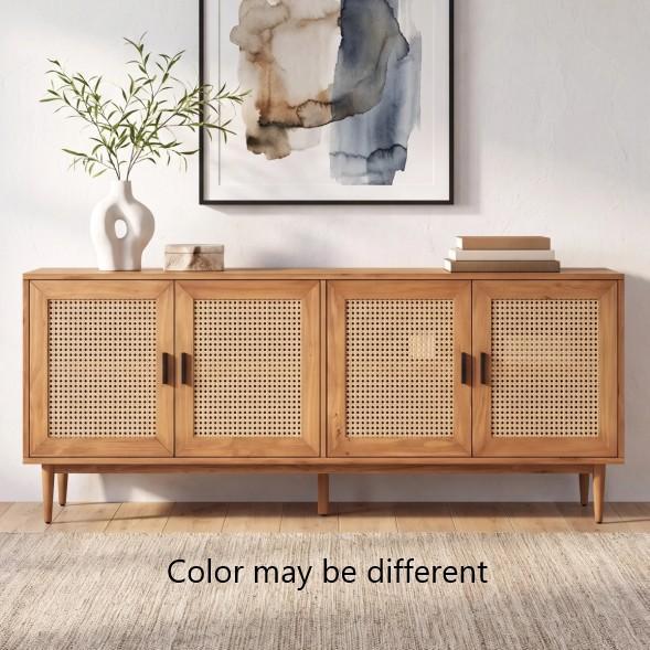 Furniture - Genie Sideboard, Chinoiserie 53'' Bar Cabinet, Red Barrel Studio Velvet Sofa - MSRP $16,331