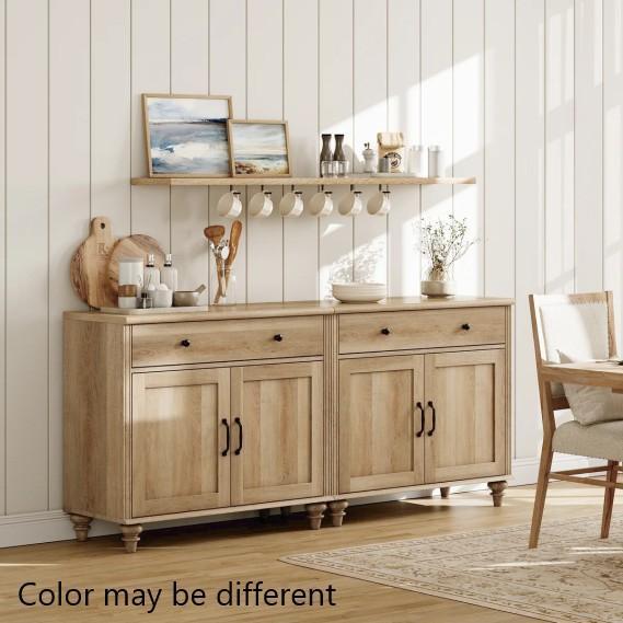 Furniture - Scarlett Buffet Table, Allyannah Double Dresser, Joss & Main Outdoor Stool - MSRP $2,227