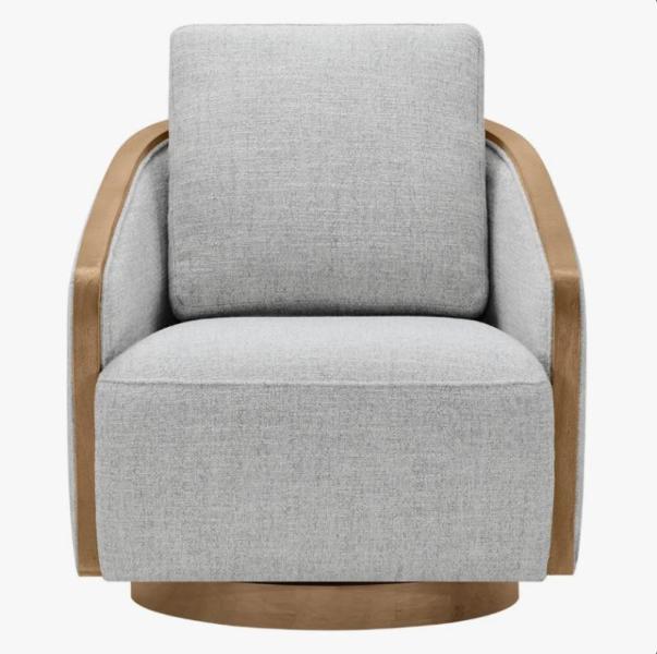 Furniture - Wildon Home® Barrel Chair, George Oliver Bookcase, Latitude Run Wall Art - MSRP $1,300
