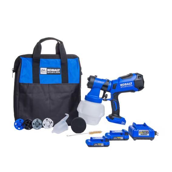 Home Improvement - Kobalt Paint Sprayer, Craftsman Gas Leaf Blower, Sutter Outdoor Wall Light - MSRP $3,441