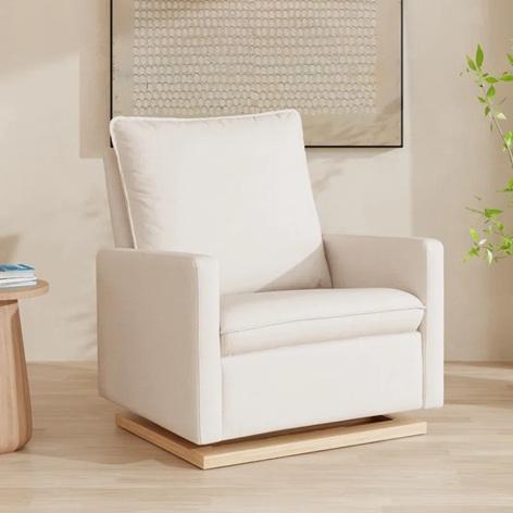 Furniture - Cali Pillowback Glider, King Platform Bed Frame, Patio Dining Chairs, Bustillo Chest - MSRP $3,394