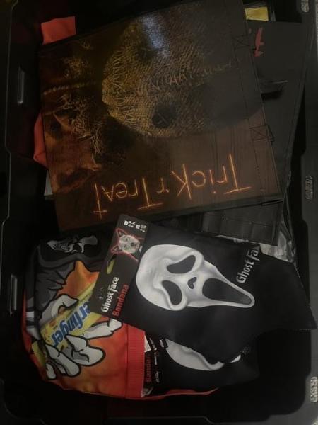 Spirit Halloween Costumes Demon Hunter GhostFace Fortnite MSRP $2180