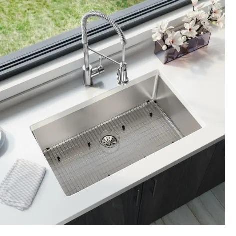 Elkay ELUHH3017TPDBG Stainless Steel Kitchen Sink - MSRP $920