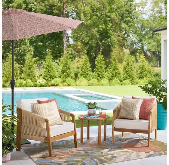 Origin21 Pinecrest Patio Set, Craftsman Gas String Trimmer, Kobalt Handheld Chemical Sprayer - MSRP $2,654