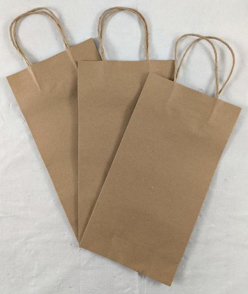 Cake Walk/True Brands Kraft 2 Bottle Wine Shopping Bags MSRP $5,250.00