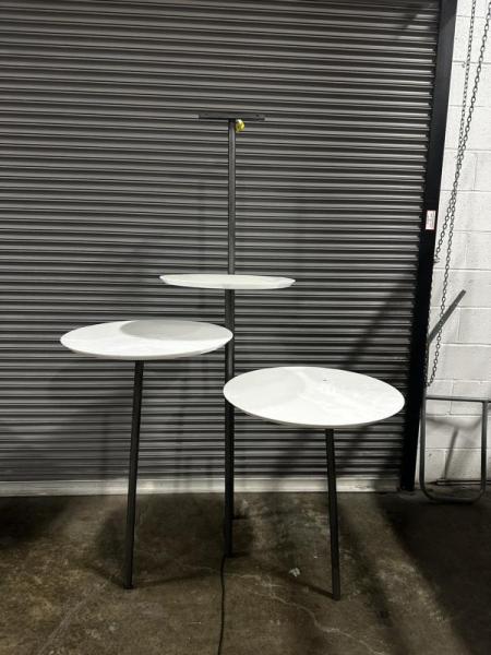  3-Tier Round Display Stand | Decorative Shelving for Retail, Events & Home Décor MSRP $21,750