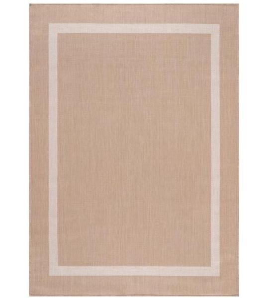 Flooring & Rugs - Beverly Rug 10x14 Beige White Modern Bordered Area Rug, ACHLA DESIGNS, Liv & Skye - Est Retail $1,116