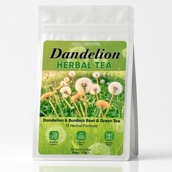 Grocery- CHINA DETOX TEA Dandelion Herbal Tea, Bunkell Mushroom Matchas, QualiLife Dandelion Wolfberry Tea -MSRP $5,185