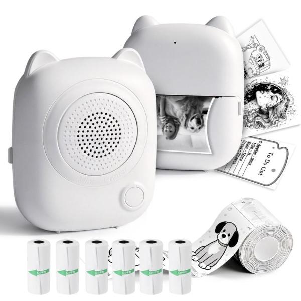 Camera - NANSIKE AI Voice Sticker Printer, Seasonwood 10x8ft Summer Backdrop, M-HHonger BBQ Storage Bags - MSRP $3,925