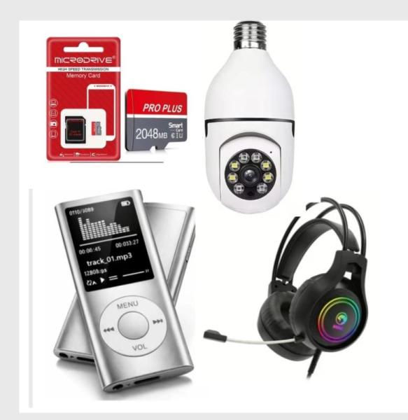 Gaming Headphones, Earbuds, MP4 Player, Cameras & More