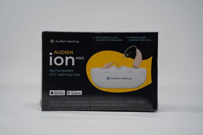 Audien ION Pro OTC Hearing Aids w/ Warranty - MSRP $27,560