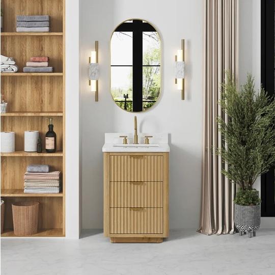 Miseno MV-NM-CADI24-LWT-WA Vanity Set - MSRP $635