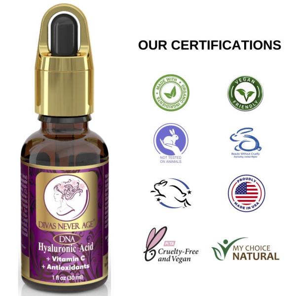 Cosmetics Lot 315 DIVAS NEVER AGE® Hydrate 6-In-1 Hyaluronic Acid Serum MSRP $42,525