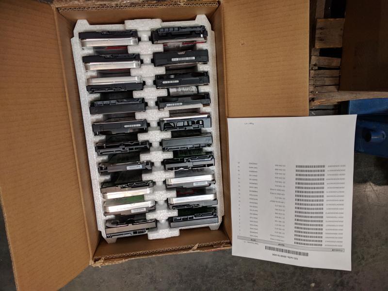 PC Desktop / Server Hard Drive Lot & More - MSRP $15.7K - 20 Qty