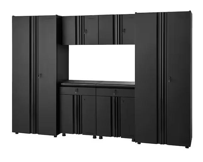 Flooring & Rugs - Husky 6pc Regular Duty Welded Steel Garage Storage System, Daltile Tiles - Est Retail $815- 2plts