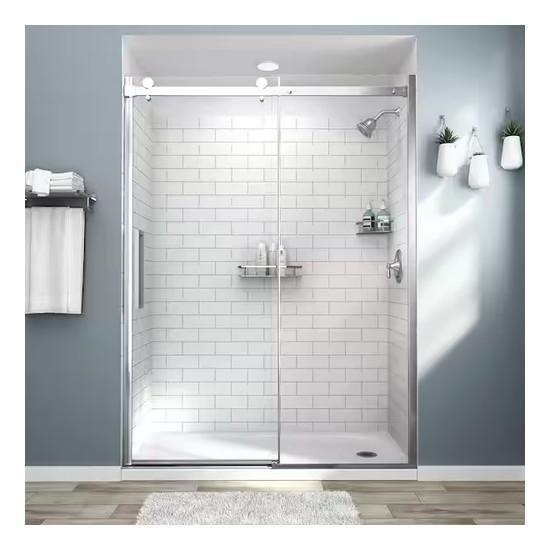 Kitchen & Bath - American Standard Shower Wall, Swan Shower Pan, Gerber Maxwell Toilet - Est Retail $2,623- 1plt