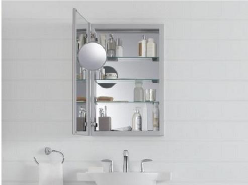 Kohler K-99003-SCF-NA Reversible Mirrored Medicine Cabinet - MSRP $568