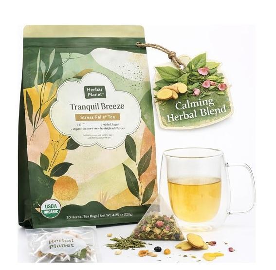 Grocery- Herbal Planet Stress Relief Teas, Fusion Select 5pk Taro Tapioca Pearls, Needzo Easter Bunny Eggs -MSRP $1,362