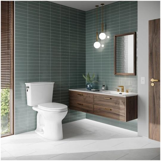 Toto CST786CEFG#01 Elongated Chair Height Toilet - MSRP $425