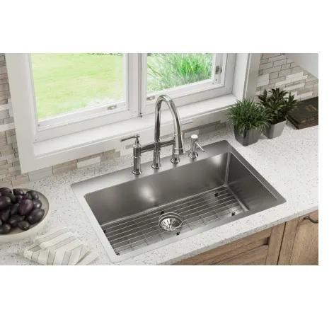 Elkay ECTSRS33229TBG5 Stainless Steel Kitchen Sink - MSRP $579