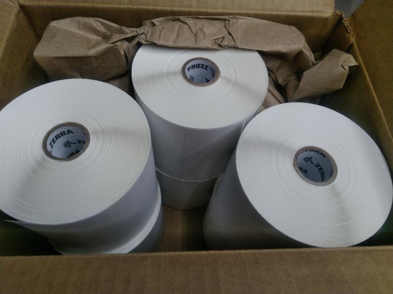 General Merchandise - Zebra Z-Perform 2000T Label Paper - MSRP $2,079