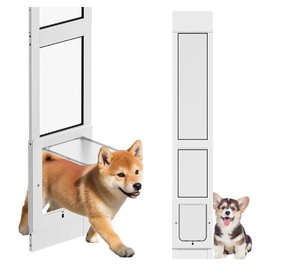 Qeelko Dog Sliding Door, 2pc Disc Brake Caliper, Heartnoks 3n1 Juicer Machines, Hyperzoo Balcony Table - MSRP $2,204