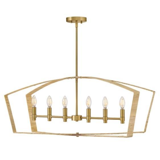 Fixtures - Lark Sammi Chandelier, Signature Kitchen Faucet, Alarm Lock Door Lever - MSRP $17,183