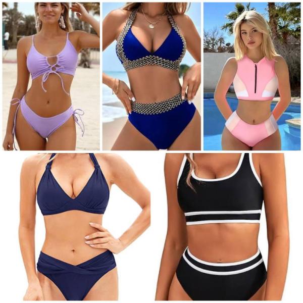 Womens Mixed Matching Bathing Suits Sets - 50 SETS / PAIRS