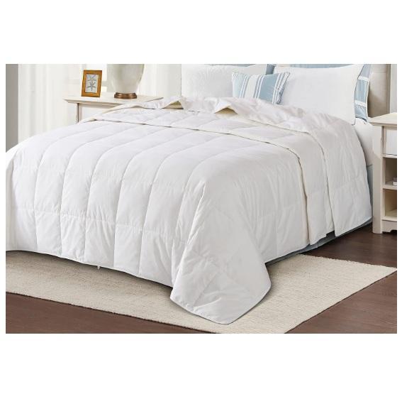 Globon Summer Down Comforter King Lightweight Duvet Insert, Flush Mount LED 52" Ceiling Fan, Coffee Maker - MSRP $1,518