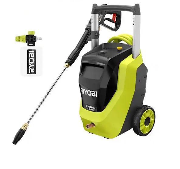 RYOBI 2100PSI 1.2GPM Electric Pressure Washer w/Foamer, L LOVSOUL Goose Feather Down Fiber Comforter K - MSRP $1,265