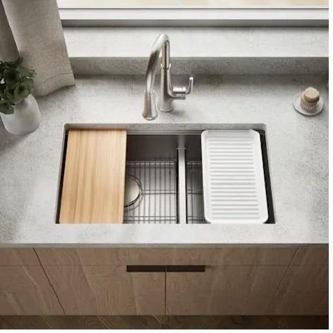 Kohler K-33664-PC-NA Stainless Steel Kitchen Sink - MSRP $1,314