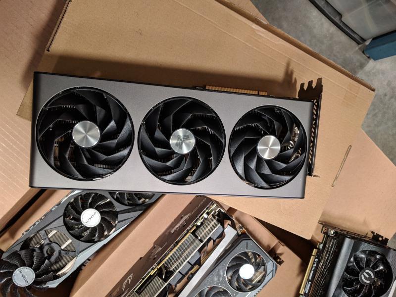 RX 7800 XT 16GB Gaming PC Desktop GPU Lot & More - MSRP $3.7K - 5 Qty
