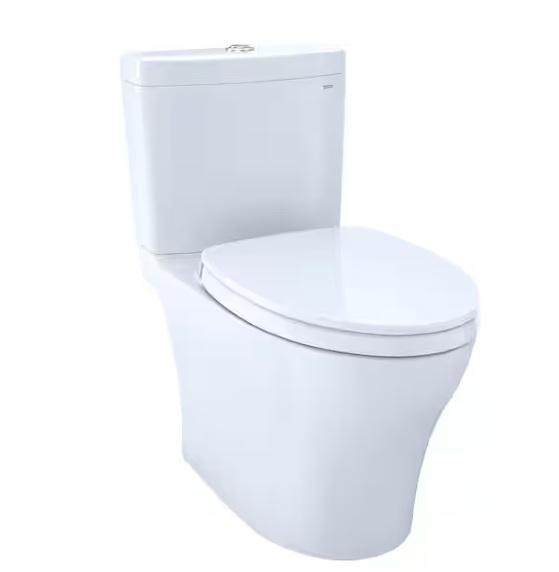 Kitchen & Bath - TOTO Aquia IV 12in Rough-In 2pc Elongated Toilet, Glacier Bay, Bootz Industries - Est Retail $1,493