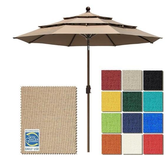 EliteShade USA 9ft 3-Tier Market Patio Umbrella, Shark Steam & Scrub Steam Mop, UBeesize 22'' Ring Light - MSRP $2,342