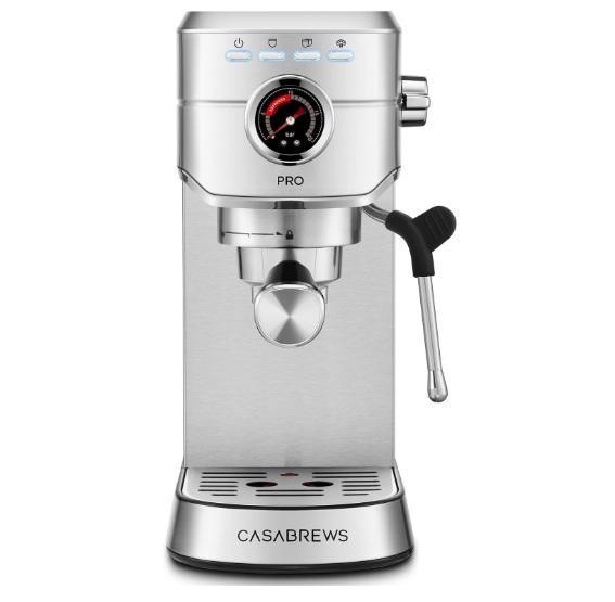 CASABREWS 5418 PRO & CM5418 Espresso Machines, Oversized 7pc King Comforter Set, WVSAW HD Steam Mop - MSRP $2,039