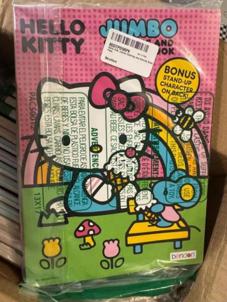 Hello Kitty New Coloring and Activity Books Pack of 2 (152 units)