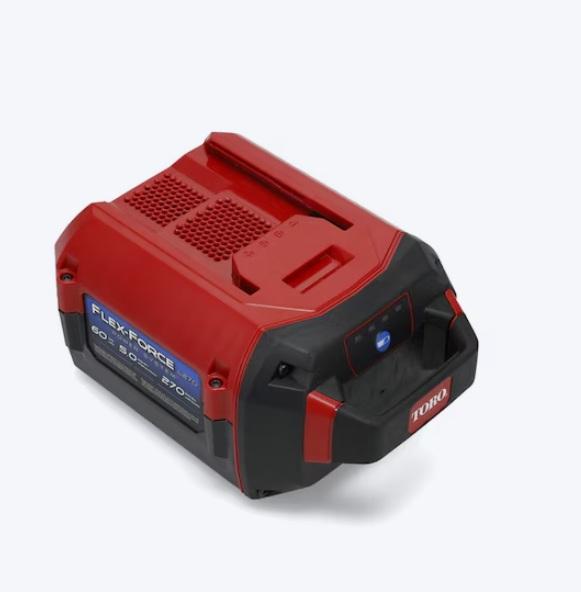 Toro 60V 5Ah 1pk Lithium Ion Battery, CRAFTSMAN WS4200 30cc 4cycle 17in Straight Shaft String Trimmer - MSRP $4,034
