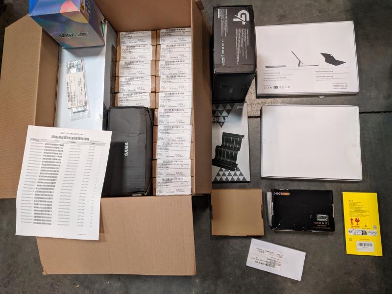 Gaming PC Desktop Accessories Lot & More - MSRP $2.6K - 30 Qty
