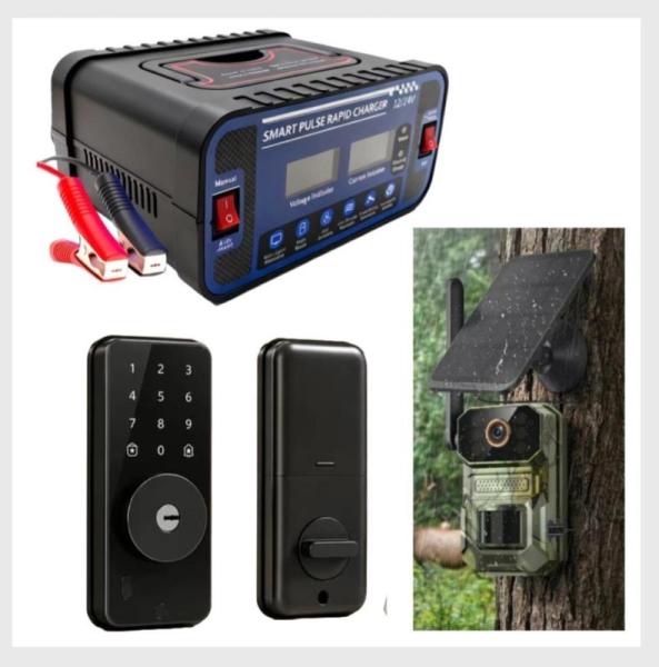 Battery Chargers, Wireless Chargers, Trail Camera & More