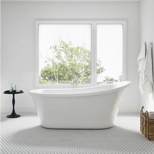 Ove Decors 15BKH-RACH70-SATMO Soaking Tub - MSRP $1,128