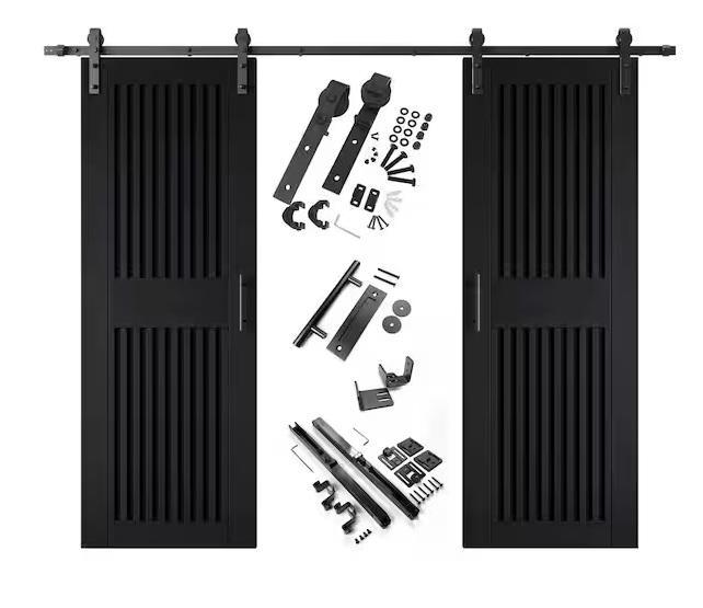 Doors & Windows- HOMACER Double Sliding Barn Door, Bali, Gordon Skylight, ODL, Hampton Bay, Grisham - Est Retail $1,478