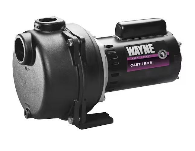 Plumbing - Wayne 2HP Permanent Lawn Sprinkler Pump, TETOTE, NTQ, VEVOR, SINKOLOGY, HMMHVV - Est Retail $12,448- 3plts