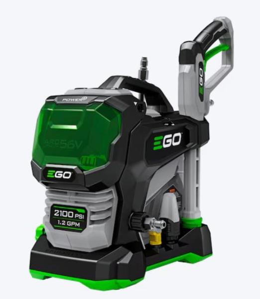 EGO POWER+ Compact 2100PSI Cold Water Battery Pressure Washer, Harbor Breeze Oakham 70" Bronze Ceiling Fan -MSRP $2,335