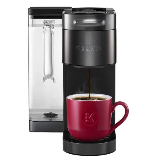 Keurig K-Supreme Plus SMART Coffee Maker, Slim Single Serve K-Cup Pod Coffee Maker, Garvee Computer Desk - MSRP $1,475
