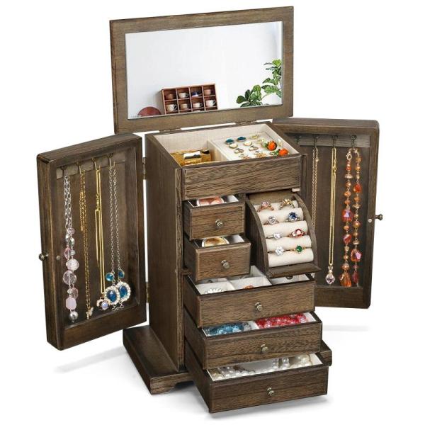 Home - Yoimori Jewelry Box, Yanpls Faux Saguaro Cactus, Vittanly Picture Frames - MSRP $16,099