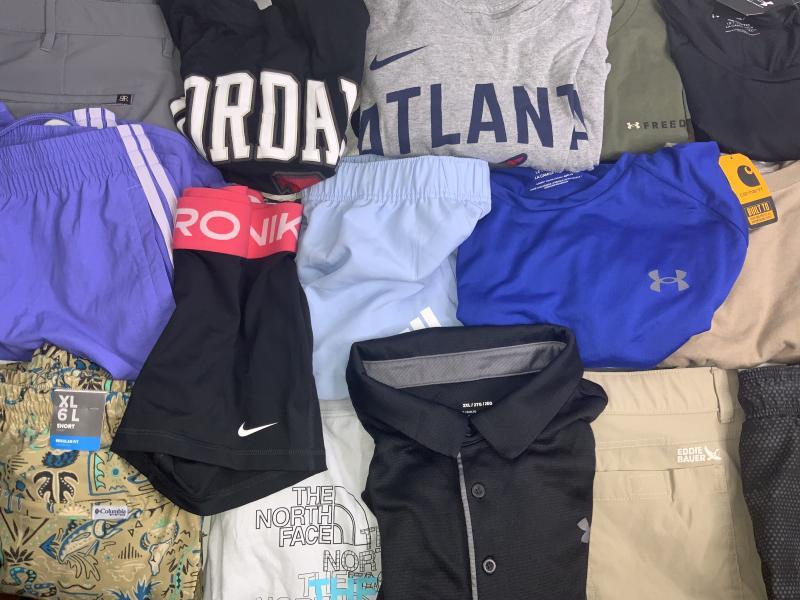 Brand name apparel mix and more