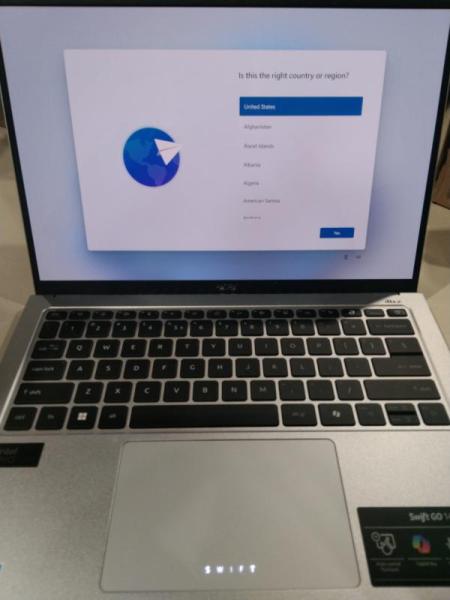 Electronics - Acer Swift Go Laptop, Lenovo IdeaPad Laptop, HP Laptop - MSRP $2,031