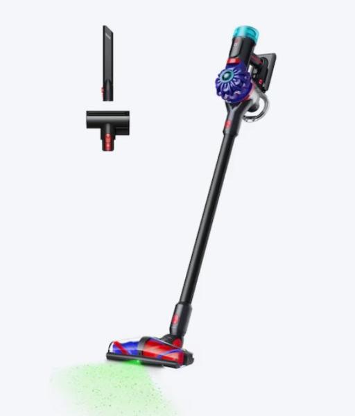 Dyson V10 Konical Anti-tangle Illuminating Cordless Vacuum, Kobalt 48V 17in Push Mower Kit, Craftsman - MSRP $4,573