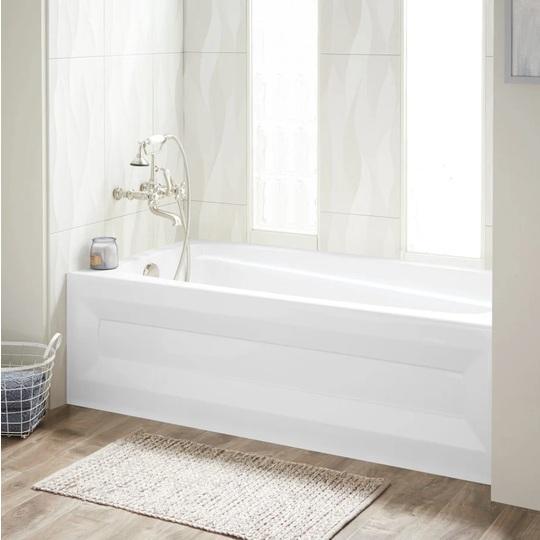 Signature Hardware SHBDS6032LWH Soaking Bathtub - MSRP $949