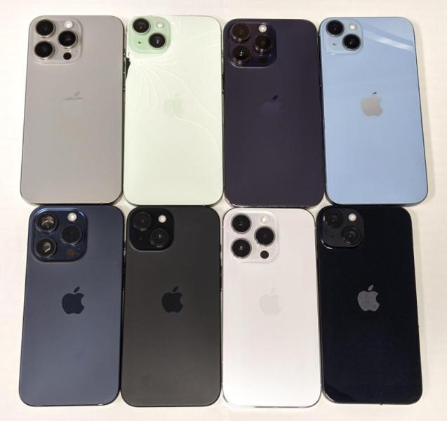 Apple iPhone 15 Pro, 15+, 14+, 14 & More, 34 Units, Used, MSRP $28,200